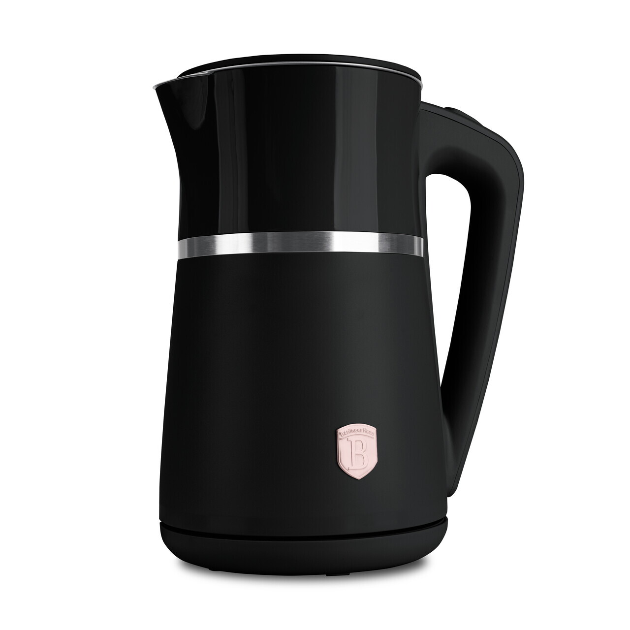 Ceainic electric cu pereti dubli Berlinger Haus, Black Rose, 21.6x15.5x26.2 cm / 1.7 L, plastic/inox, negru - imagine 7